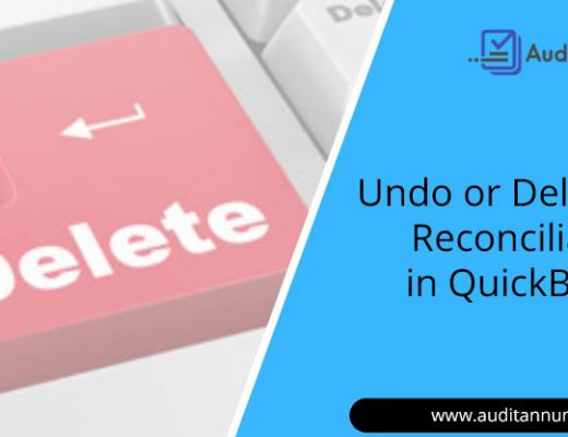 Undo or Delete a Reconciliation in QuickBooks